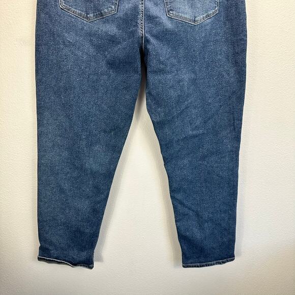 American Eagle Mom Jeans Blue Stretch 12 - Picture 6 of 14